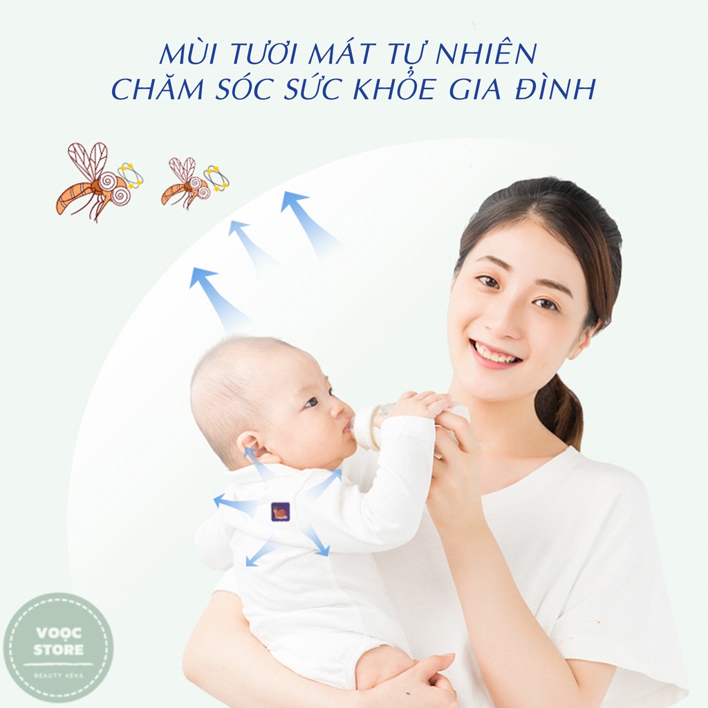 Miếng Dán Chống Muỗi Tinh Dầu Sả Chanh Ngải Cứu Tự Nhiên Set 24, 36 miếng