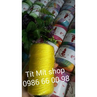 Combo sợi thô và phụ kiện túi