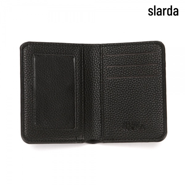 Ví Nam Da PU Siêu Mỏng Đa Năng Có Giá Đỡ Bằng Lái Xe