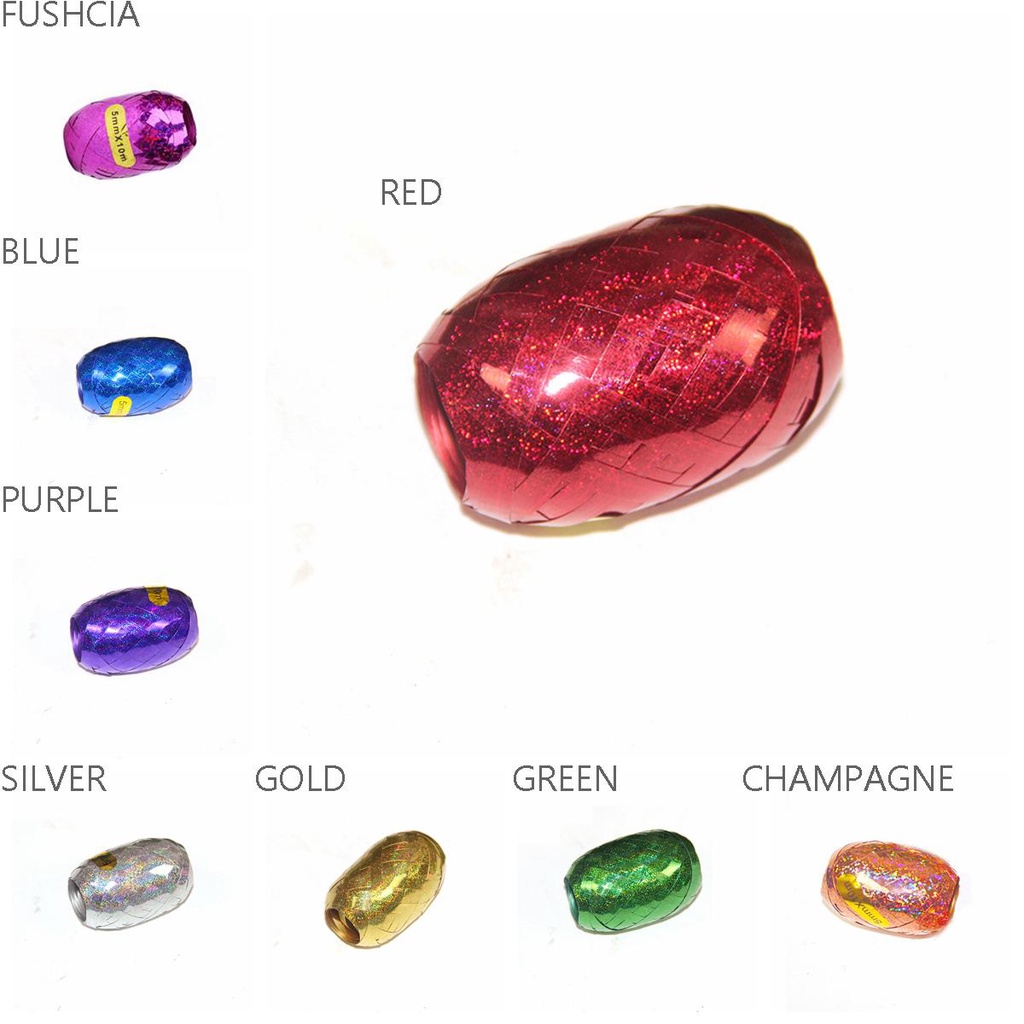 Cuộn Dây Ruy Băng Màu Laser Dùng Gói Quà Giáng Sinh / Sinh Nhật DIY