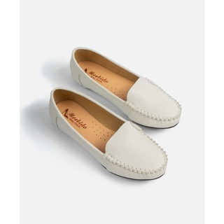 Giày Mọi Nữ Da Thật Chống Trơn Trượt