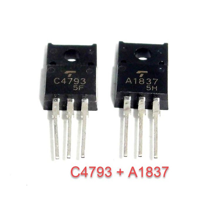 2SA1837 2SC4793 A1837 C4793 CHUYÊN DỤNG AMPLI CỤC ĐẨY