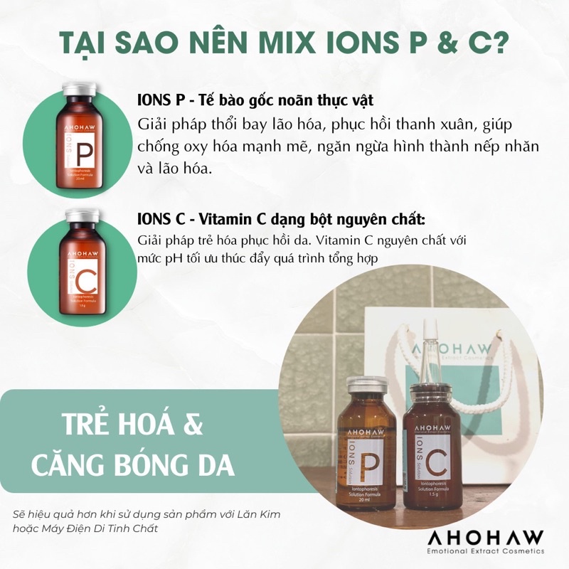 Vitamin C dạng bột AHOHAW - IONS C - Chính hãng Hàn Quốc