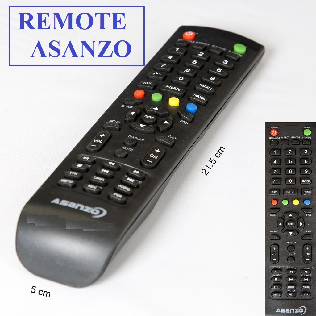 Remote Điều khiển tivi Asanzo 40S600T2 - hàng loại tốt