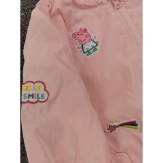 áo khoác bomber bé gái peppa