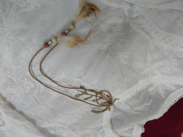 Áo boho ren thêu trắng