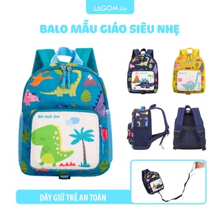 Balo cho bé mẫu giáo khủng long dễ thương siêu nhẹ cao cấp blbd02