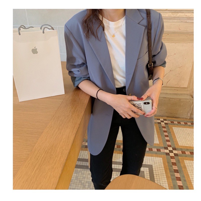 (Hàng có sẵn ) Áo Blazer chất vải đẹp | BigBuy360 - bigbuy360.vn