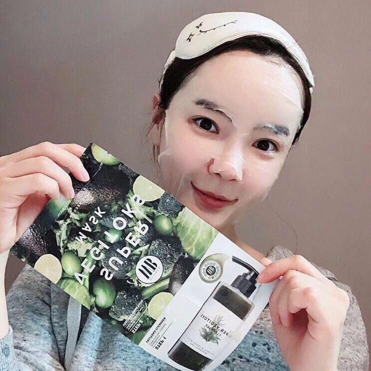 Mặt Nạ Rau Củ Thải Độc Super Vegitoks Mask