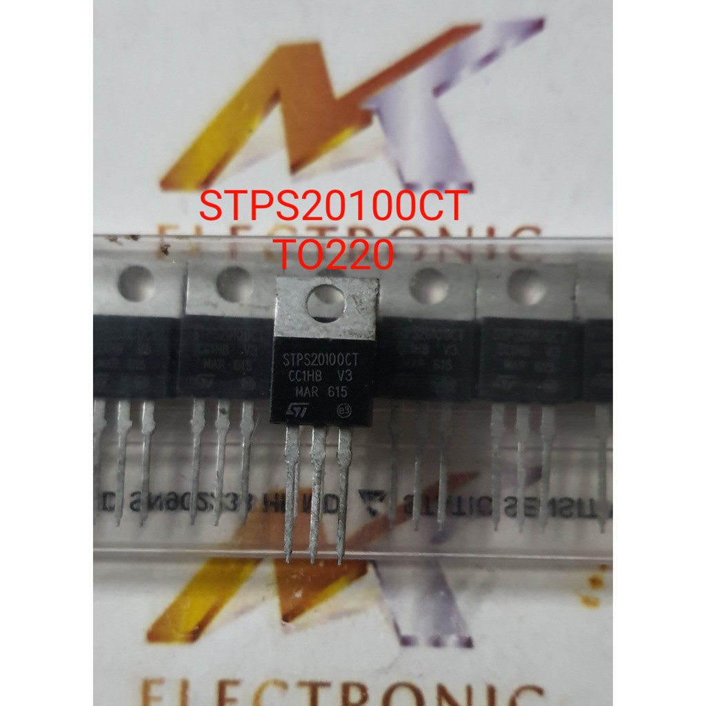 STPS20100CT S20100CT TO-220 100V 20A Chính hãng mới 100%