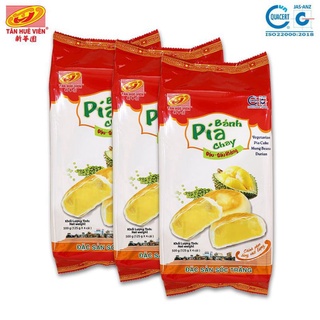 Bánh pía chay đậu sầu riêng Tân Huê viên