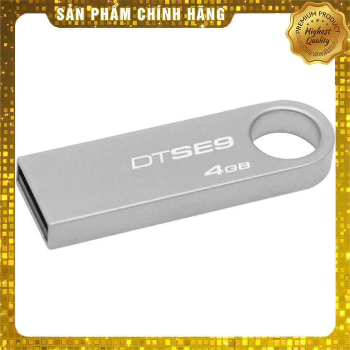 [HÀNG CHÍNH HÃNG] USB Kington DTSE9 4GB 8GB 16GB 32GB - 2.0 Nhỏ Gọn, Vỏ Kim Loại Sang Trọng