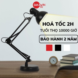 Đèn học để bàn bảo vệ mắt Sakawin, Hỗ trợ học tập, làm việc,...Độ bền hơn 10000 giờ, Bảo hành 2 năm 1 đổi 1