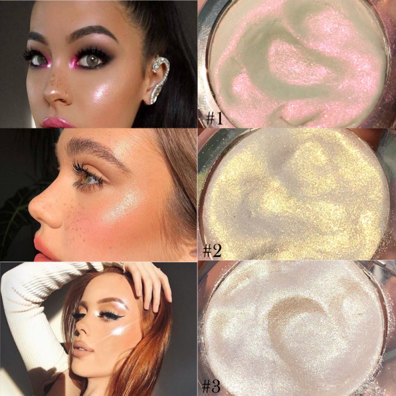 Phấn Bắt Sáng Bueqcy Kết Cấu Khoai Tây Chống Nước Chống Nhòe 3 Màu Tùy Chọn