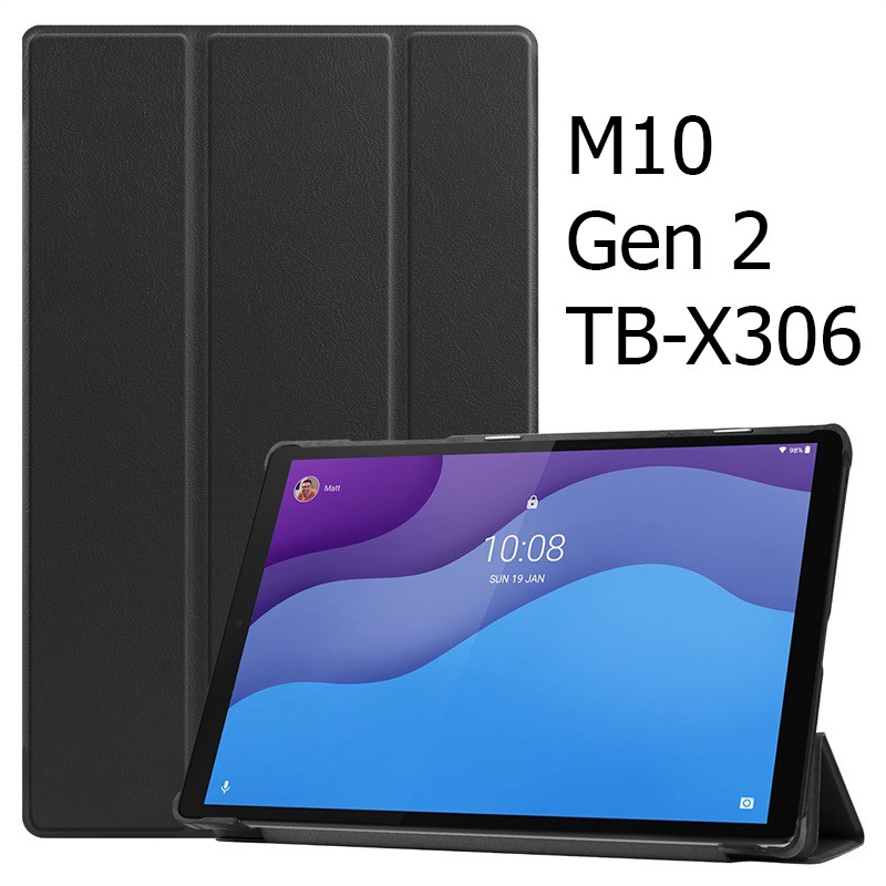 Bao Da Lenovo Tab M10 HD Gen 2 TB-X306 10.1 Inch Cover Dành Cho Máy Tính Bảng  Hỗ Trợ Smart Cover