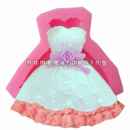 Khuôn Silicone Nhấn Bánh &amp; Socola Hình 3D