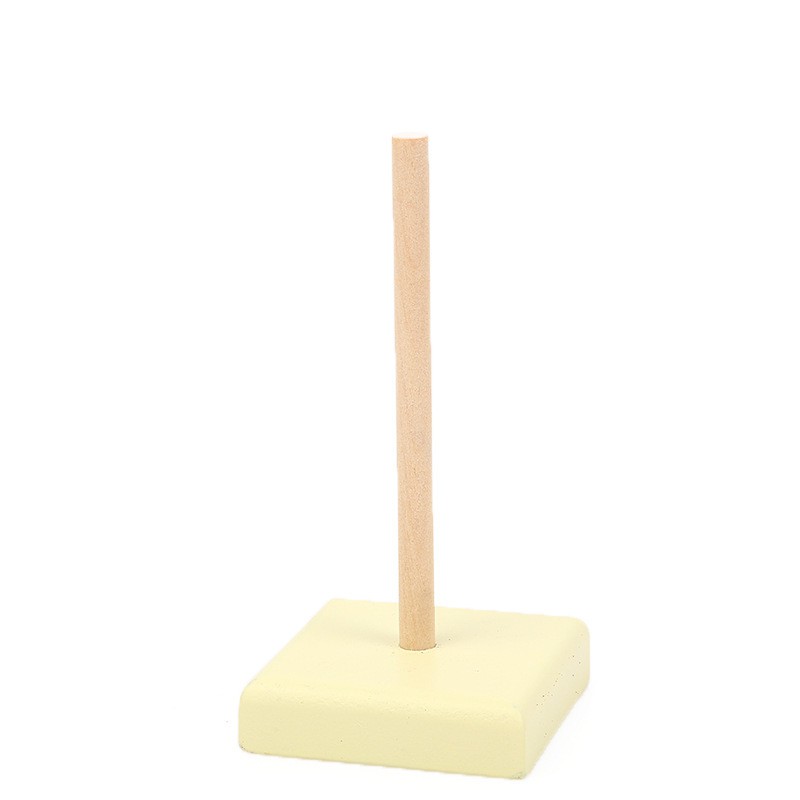 Tháp Cầu Vòng Bằng Gỗ Cho Bé Loại Nhỏ BeThongMinh - Đồ Chơi Gỗ Thông Minh Montessori