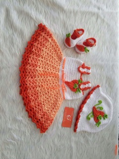 Set đầm cà rốt ( handmade )