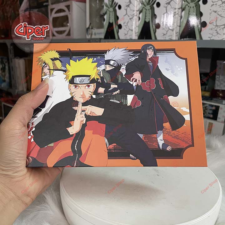 Bộ phụ kiện Naruto - 7 món - Bộ móc khóa Naruto