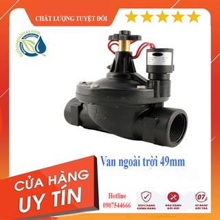 Van điện từ ngoài trời phi 49mm điện 24v