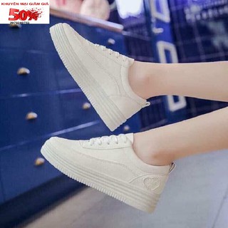 Giày sneaker nữ độn đế thời trang