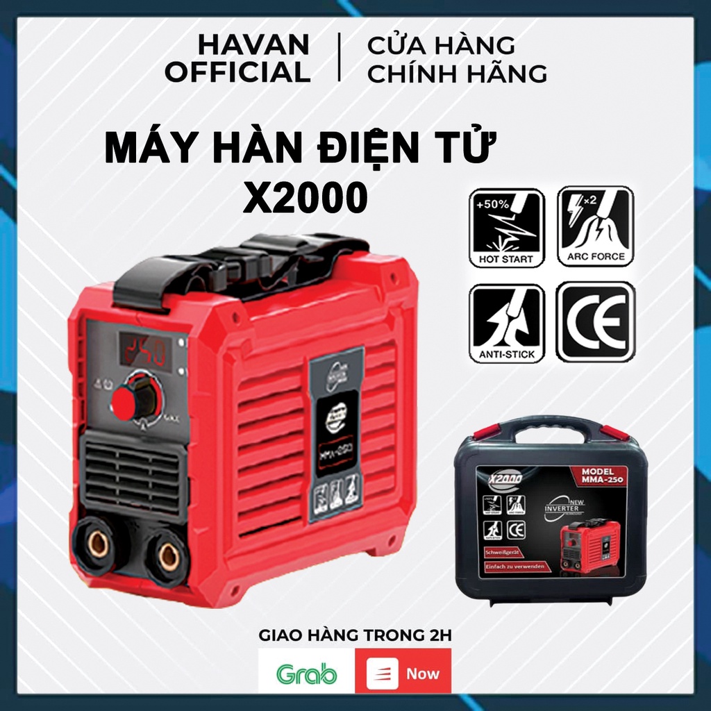 Máy hàn điện tử mini X2000, máy hàn Berlin cầm tay chính hãng đầy đủ phụ kiện tặng hộp đựng, mặt nạ chắn