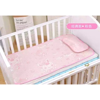 Chiếu điều hoà lưới 3D tản nhiệt SKIDS kèm gối thảo dược dùng cho nôi, cũi và cho bé nằm riêng