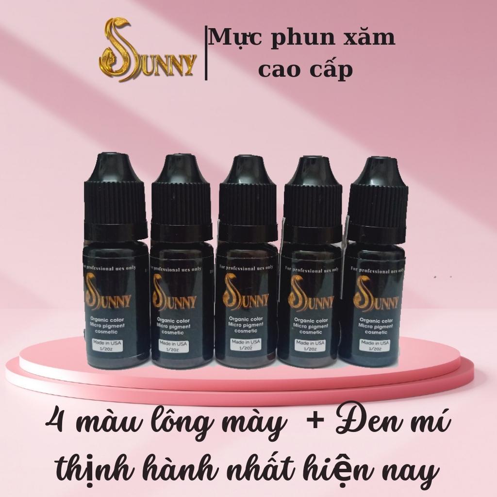 Mực phun xăm môi SUNNY siêu bám màu, mực phun xăm collagen 10ml