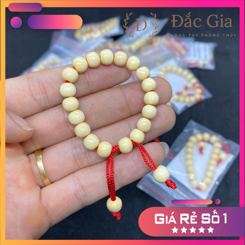 Vòng Dâu Tằm Cho Bé 💥 HÀNG CHUẨN 💥 Giúp Bé Ngủ Sâu Ngon Giấc | BigBuy360 - bigbuy360.vn
