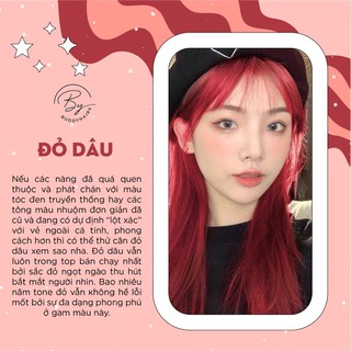 Thuốc nhuộm tóc Đỏ dâu Buddyhairs