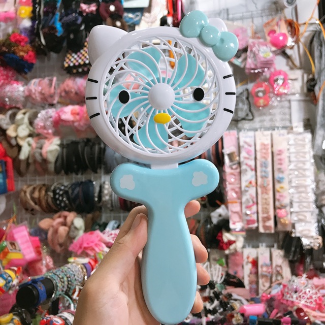 Quạt mèo hello kitty