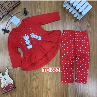 Bộ dài tay bé gái (combo 2 bộ)