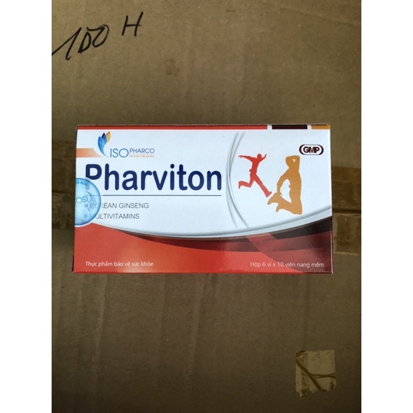 Pharvita Plus Bổ Sung Vitamin Và Khoáng Chất (hộp 60 viên )