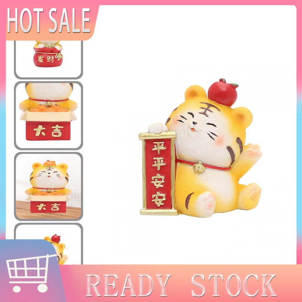 Tượng hình con hổ dùng trang trí xe hơi độc đáo