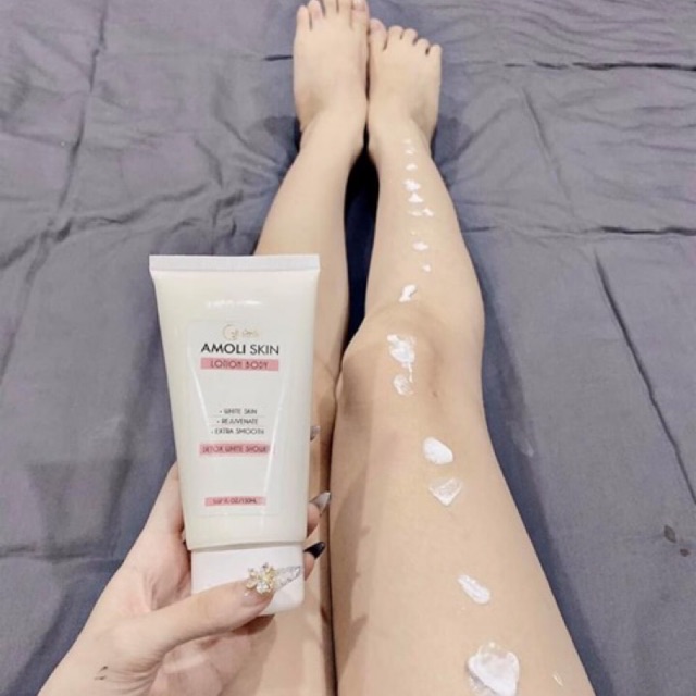 [BẬT TONE NGAY SAU 7 NGÀY DÙNG]Kem Dưỡng Da LOTION BODY AMOLI SKIN- tặng kèm mask trà xanh hoặc bạc hà tự chọn .