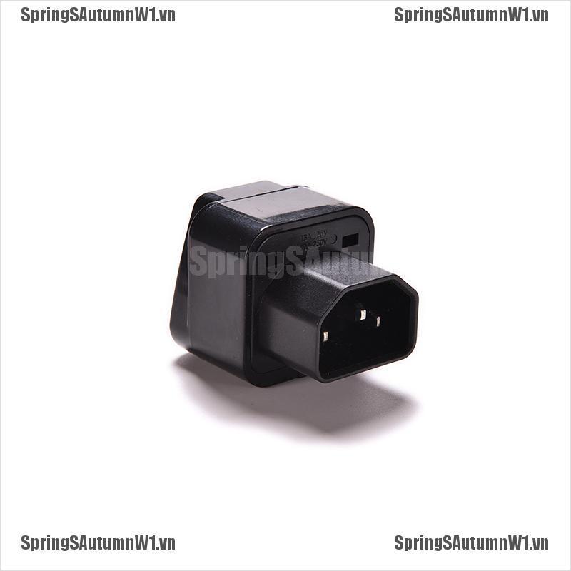 (Hàng Mới Về) Ổ Cắm Chuyển Đổi Từ Đầu Cắm Iec 320 Pdu Ups C14 Toàn Cầu | BigBuy360 - bigbuy360.vn