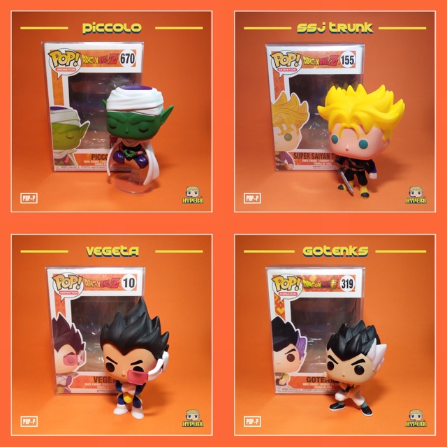 Mô Hình Funko POP! Dragon Balls Piccollo Trunk Vegeta Gotenk
