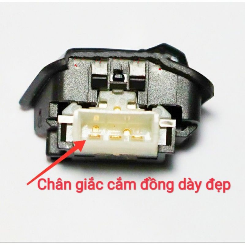 Công Tắc Tắt Đèn Cho Xe Honda Vision, Wave, RSX, Lead Lắp Như Zin - công tắc pha cos kèm tắt đèn xe Honda đời mới