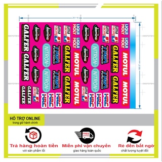 COMBO LOGO STICKER MINI - SHINDECAL2