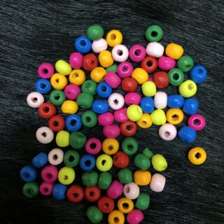 Set 10 hạt gỗ làm dụng cụ handmade