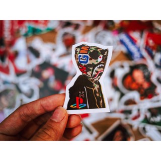SET 100 STICKER CHỦ ĐỀ SUPREME