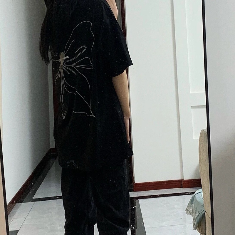 NRVP Áo Thun Cổ Tròn Ngắn Tay Thời Trang Mùa Hè Hàn Quốc 2022 Dành Cho Nữ