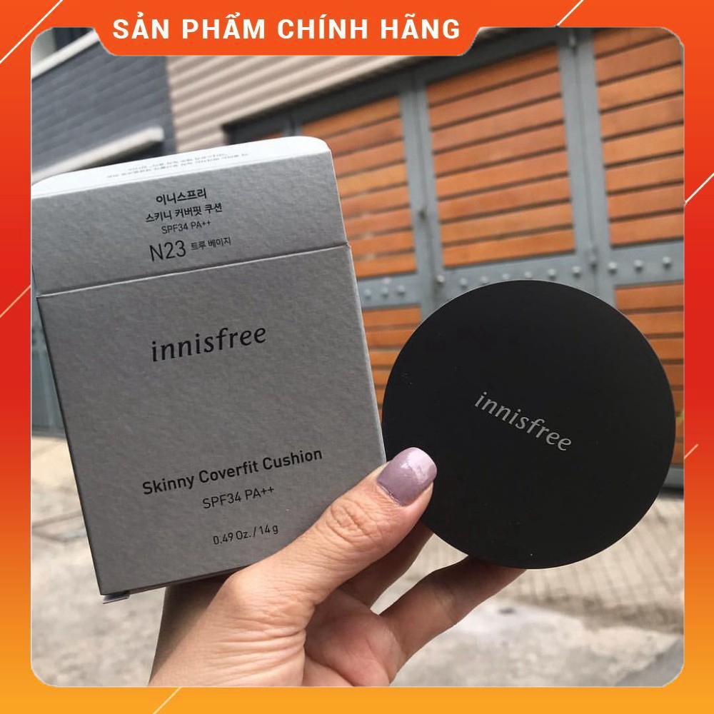 Phấn Nước Innisfree Skinny Coverfit Cushion Mĩ Phẩm Gía Sỉ 89