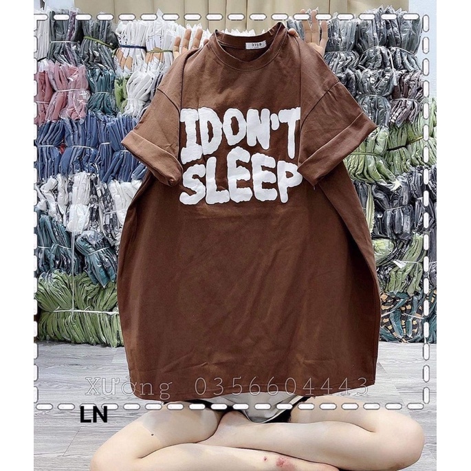 Áo phông IDON SLEEP LN11