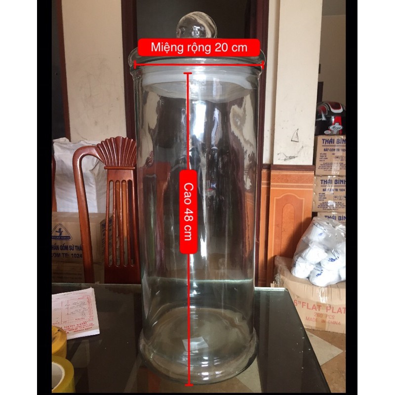 Bình thủy tinh 19 lít