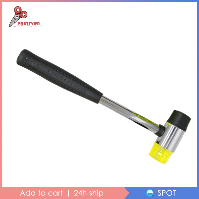 Búa Hai Đầu Cao Su Prettyia1 Kích Thước 30mm Chuyên Dụng Sửa Chữa Nội Thất