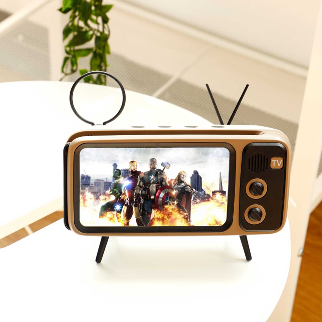 Giá Đỡ Loa Bluetooth Vintage TV