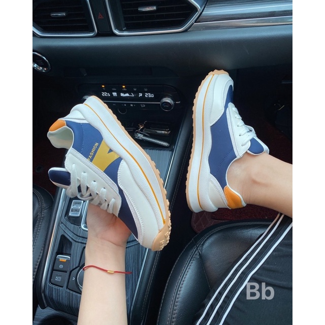 Giày thể thao vạch vàng V qccc fullbox