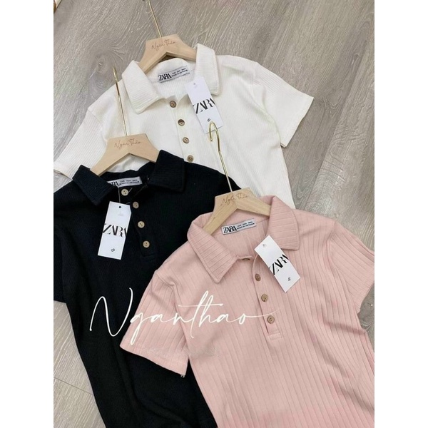 Áo phông polo za.ra 3 màu | BigBuy360 - bigbuy360.vn