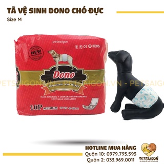 TÃ VỆ SINH DONO DÀNH CHO CHÓ ĐỰC